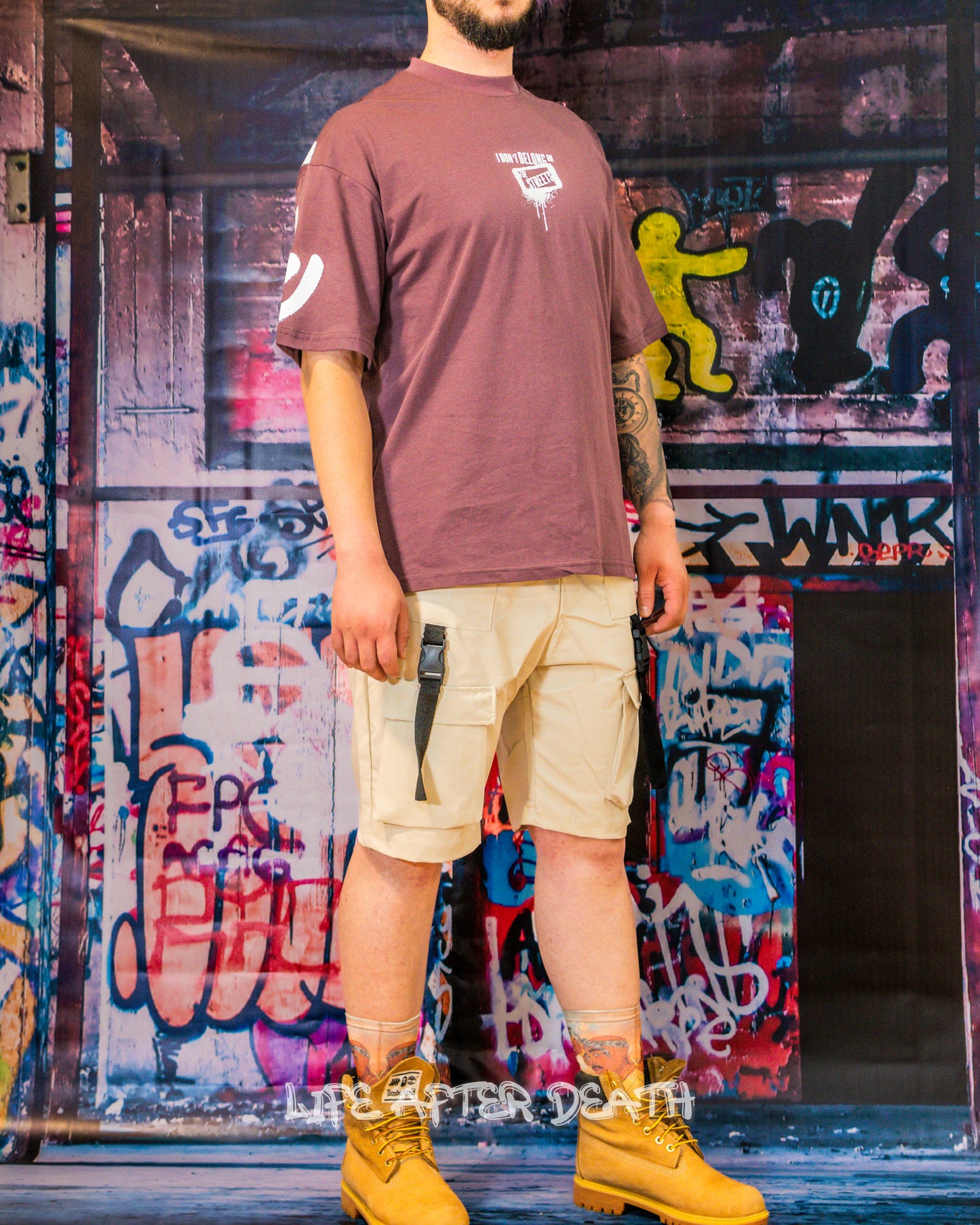 Graffiti Oversized T-Shirt