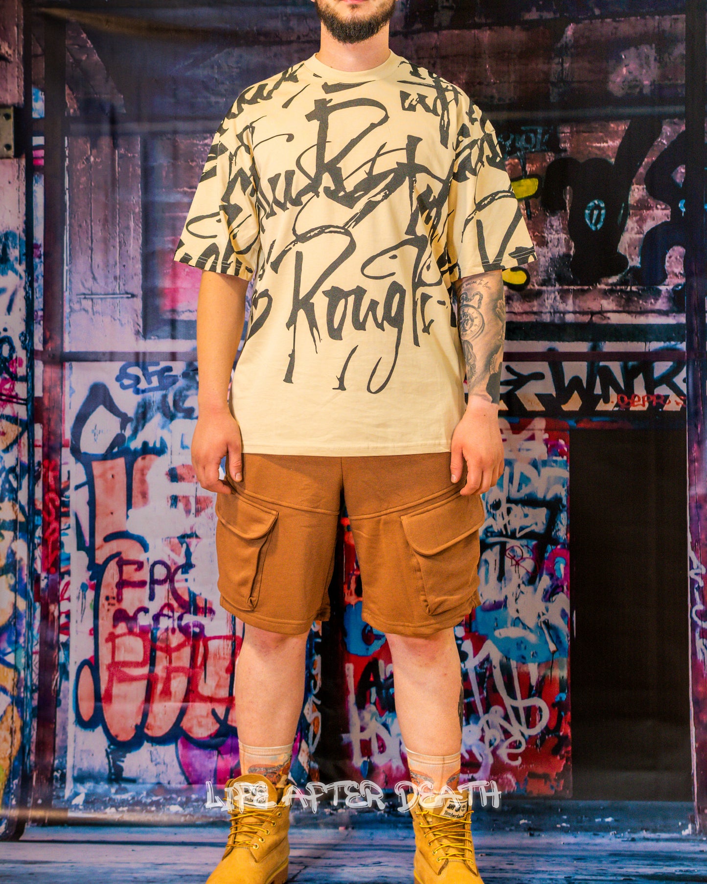 Graffiti Oversized T-Shirt