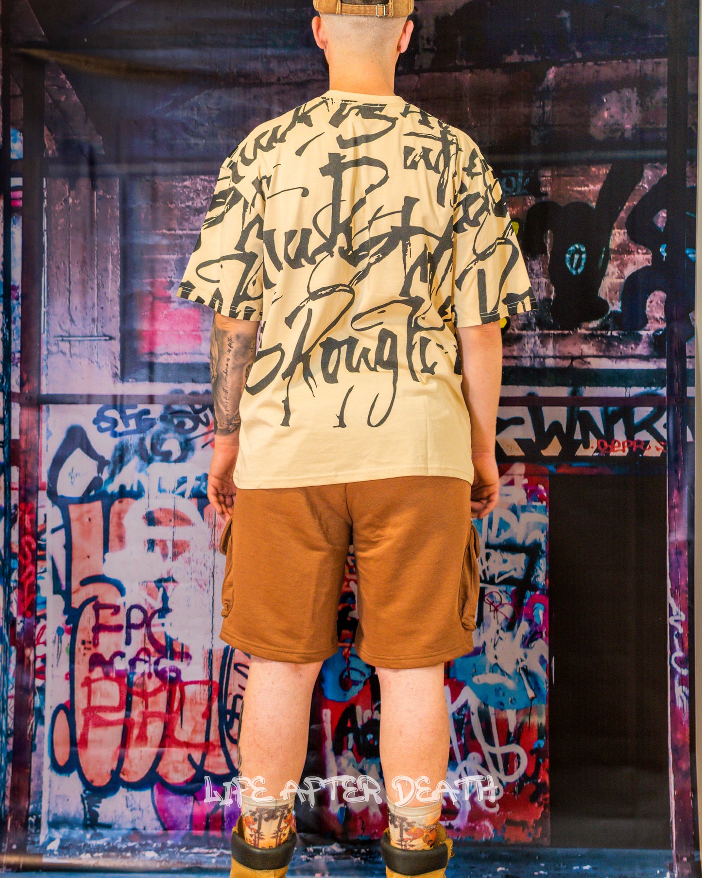 Graffiti Oversized T-Shirt