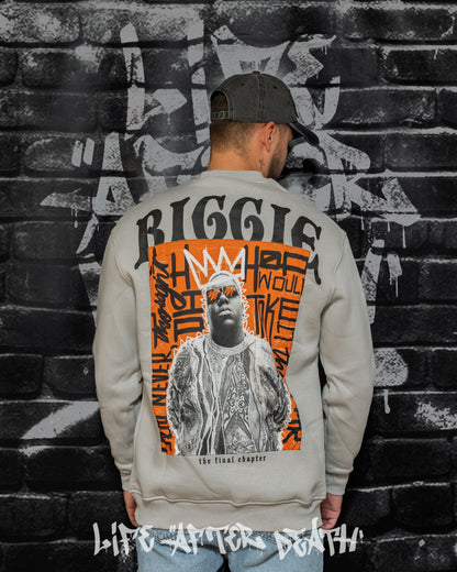 The Notorious B.I.G. Grey Regular Fit Sweatshirt