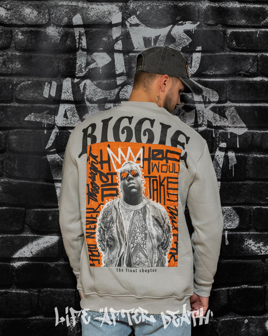 The Notorious B.I.G. Grey Regular Fit Sweatshirt