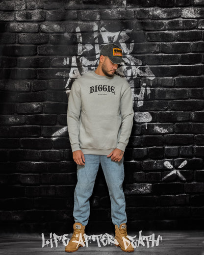 The Notorious B.I.G. Grey Regular Fit Sweatshirt